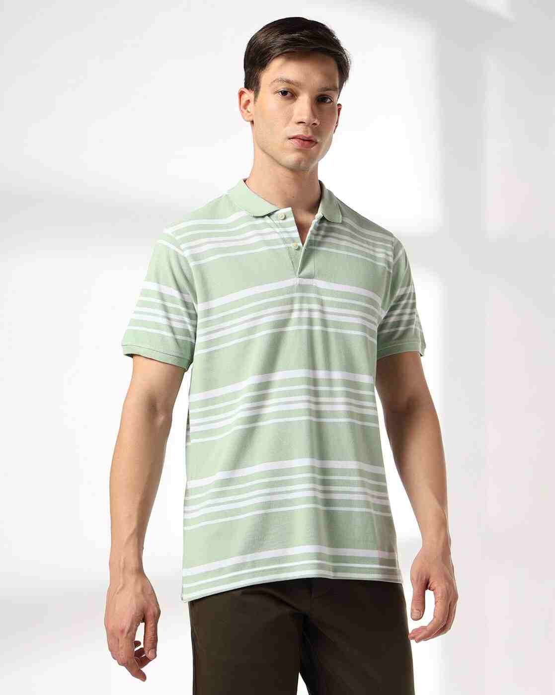 NETPLAY | Men Ultimate Striped Slim Fit Polo T-Shirt|0