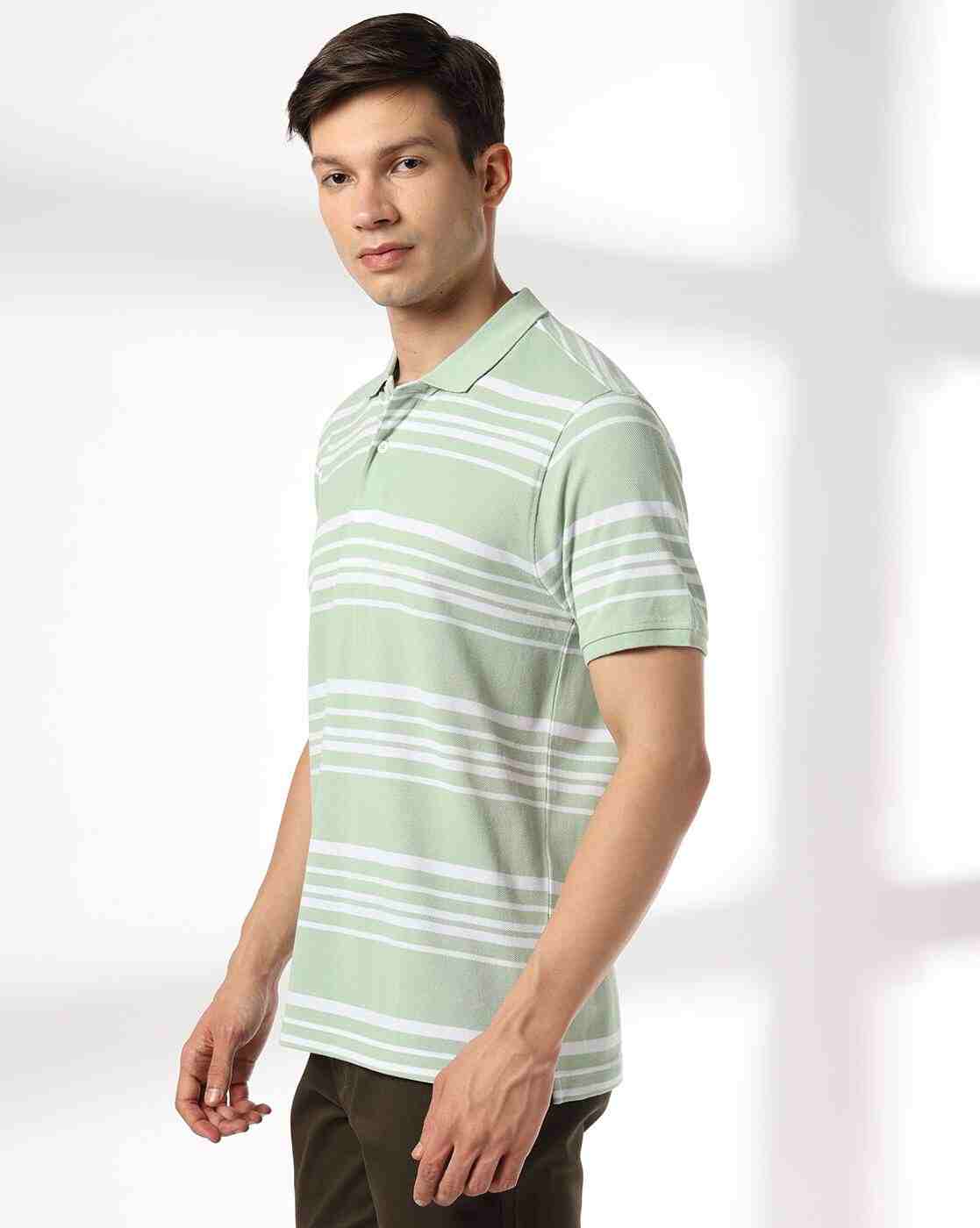 NETPLAY | Men Ultimate Striped Slim Fit Polo T-Shirt|1