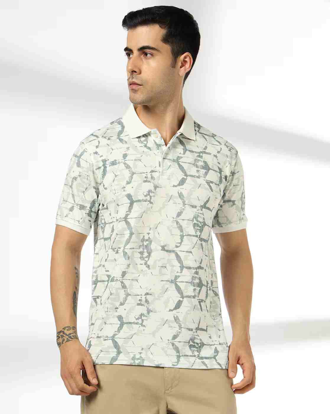 NETPLAY | Men 7 Ultimate All-Over Print Slim Fit Polo T-Shirt|0