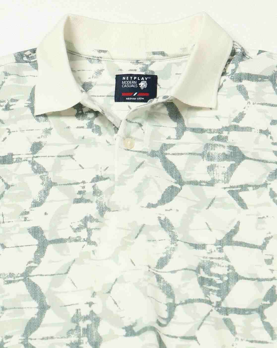 NETPLAY | Men 7 Ultimate All-Over Print Slim Fit Polo T-Shirt|4