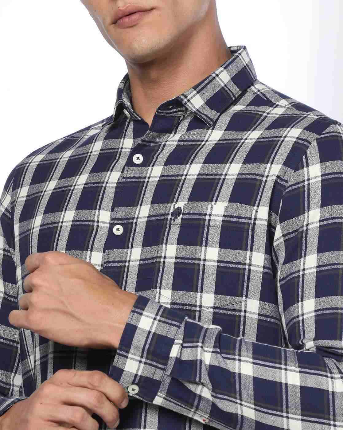 NETPLAY | Men Checked Slim Fit Shirt|3