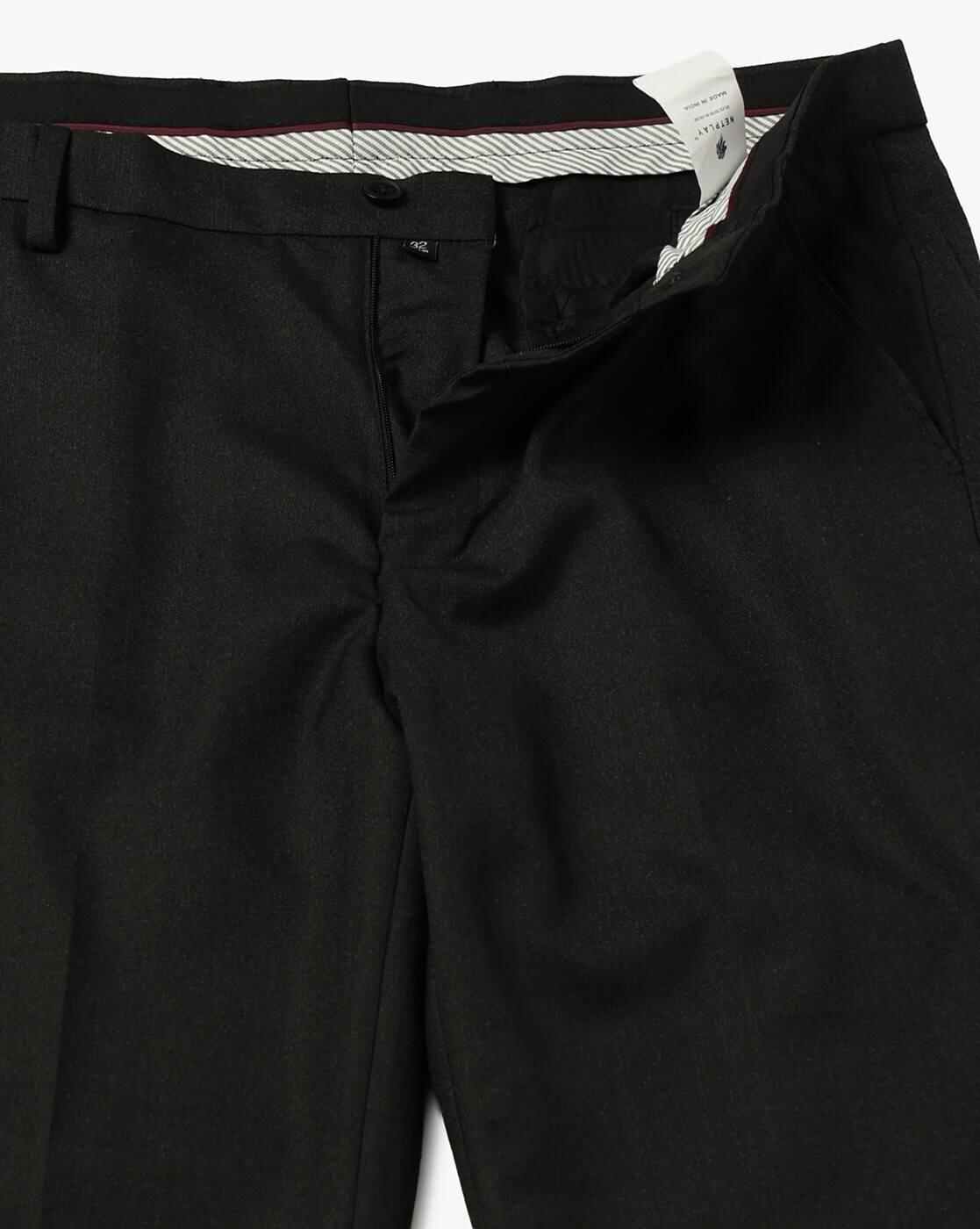 NETPLAY | Men Mid-Rise Slim Fit Trousers|4
