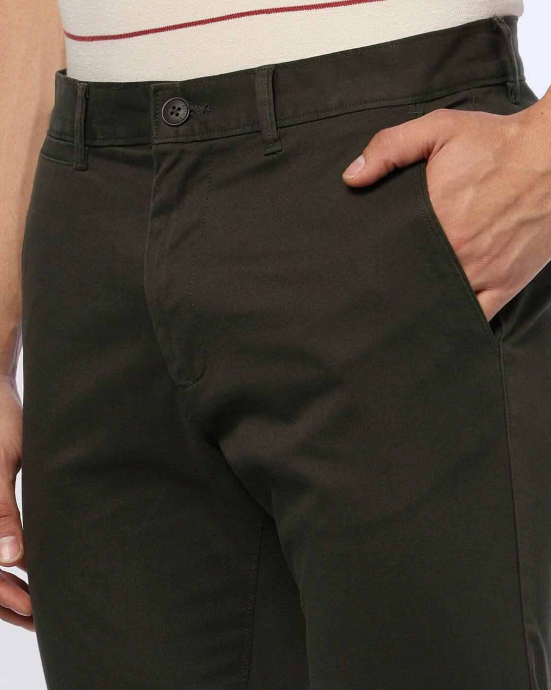 NETPLAY | Men Ultimate Tapered Fit Flat-Front Chinos|3