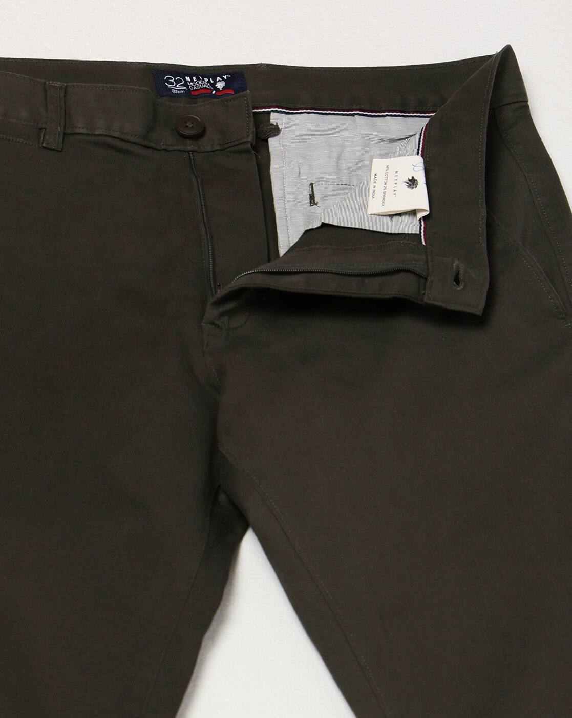 NETPLAY | Men Ultimate Tapered Fit Flat-Front Chinos|4