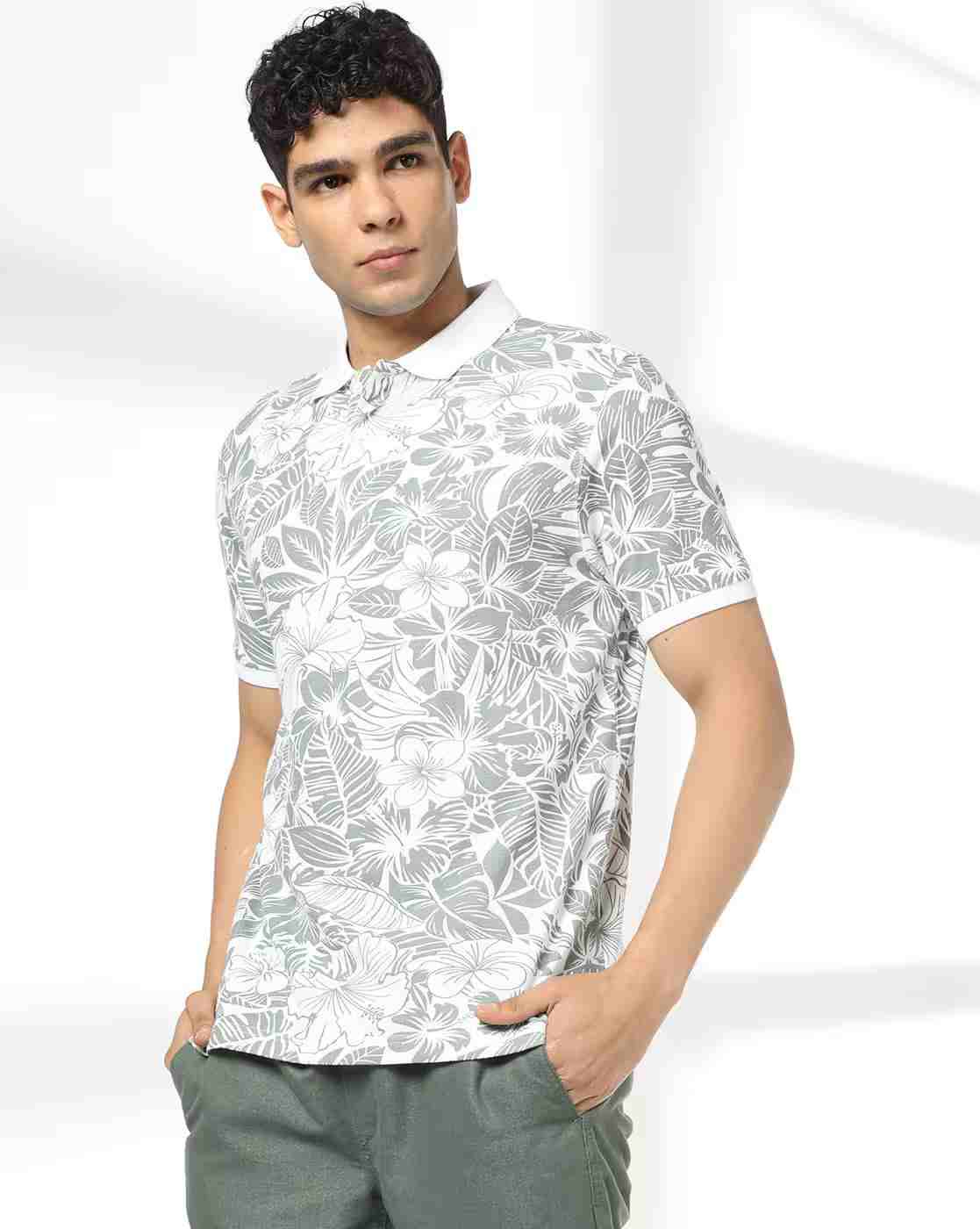 NETPLAY | Men Ultimate All-Over Floral Print 2 Slim Fit Polo T-Shirt|0