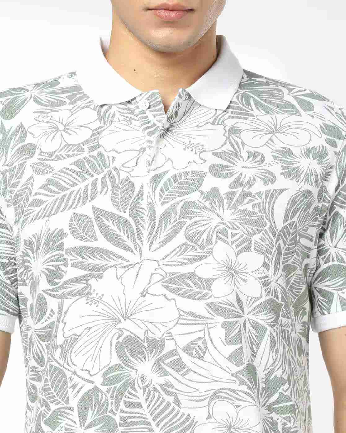 NETPLAY | Men Ultimate All-Over Floral Print 2 Slim Fit Polo T-Shirt|3