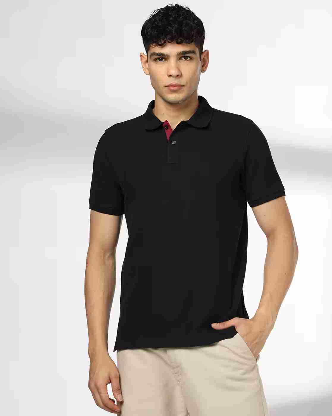Men Slim Fit Polo T-Shirt