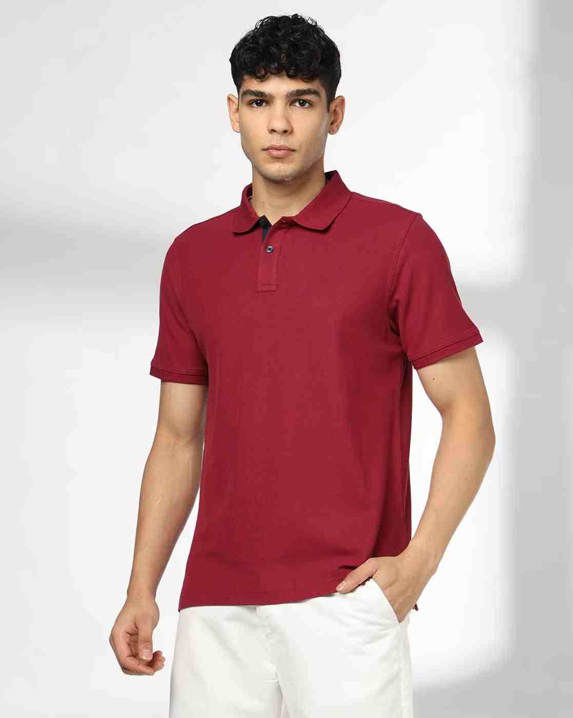 Men Slim Fit Polo T-Shirt
