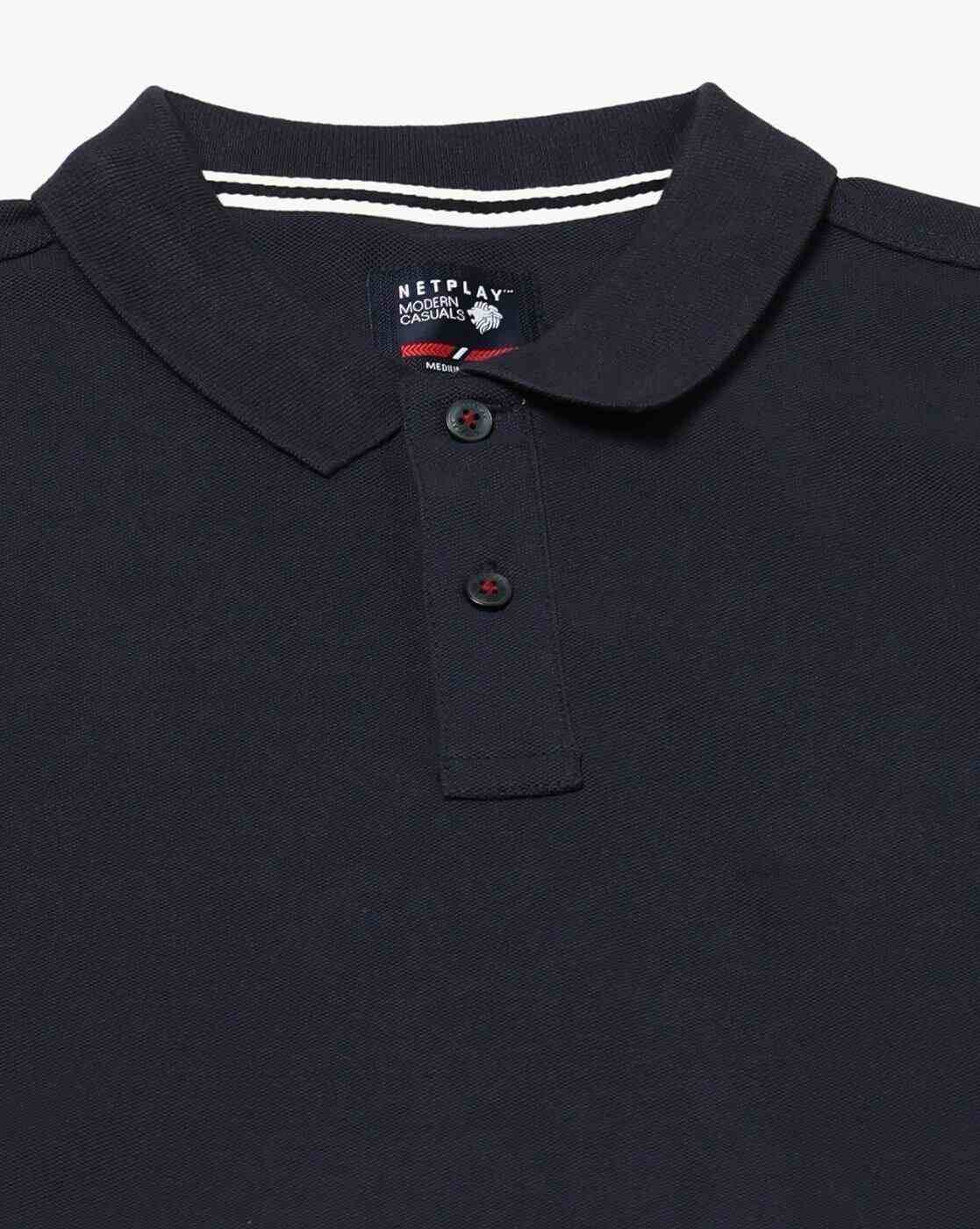 NETPLAY | Men Slim Fit Polo T-Shirt|4