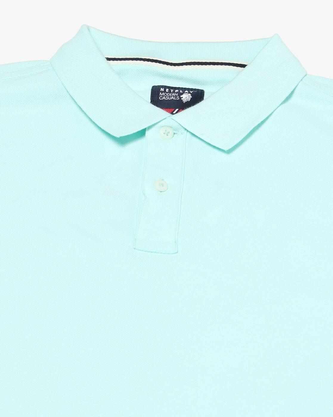 NETPLAY | Men Slim Fit Polo T-Shirt|4