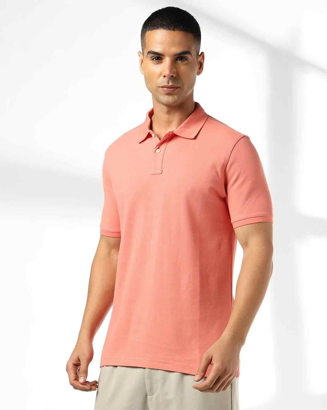 Men Slim Fit Polo T-Shirt
