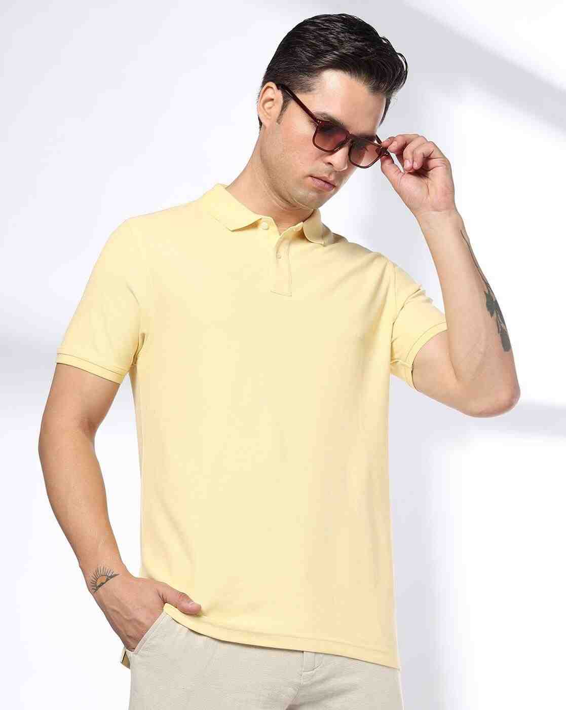 NETPLAY | Men Slim Fit Polo T-Shirt|0