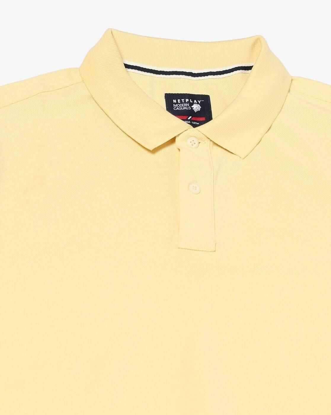 NETPLAY | Men Slim Fit Polo T-Shirt|5