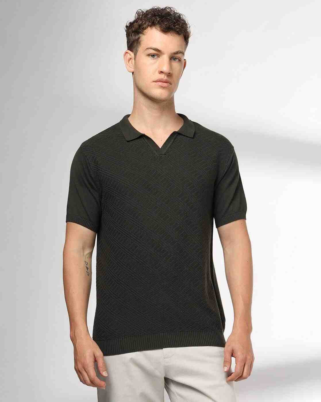 NETPLAY | Men Flat-Knit Slim Fit Polo T-Shirt|3