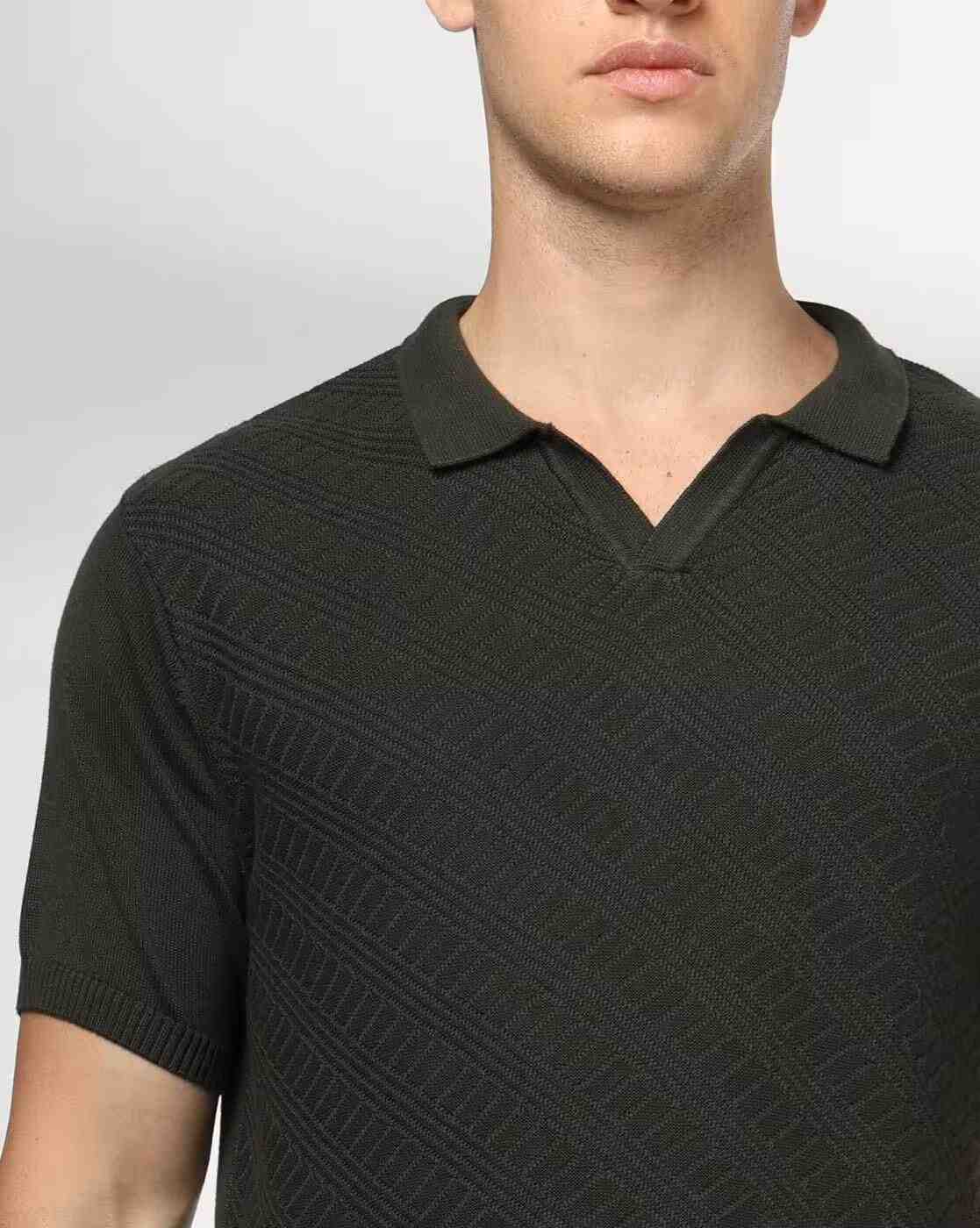 NETPLAY | Men Flat-Knit Slim Fit Polo T-Shirt|4