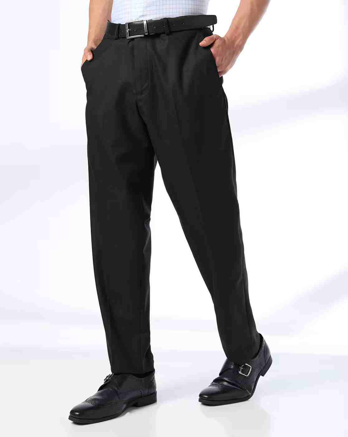 Men Mid-Rise Slim Fit Trousers