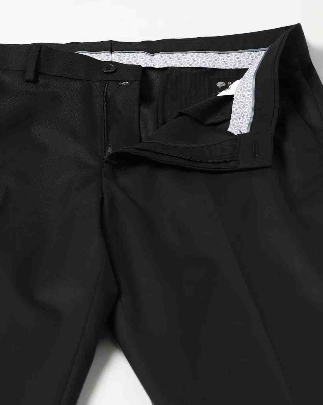 NETPLAY | Men Mid-Rise Slim Fit Trousers|4