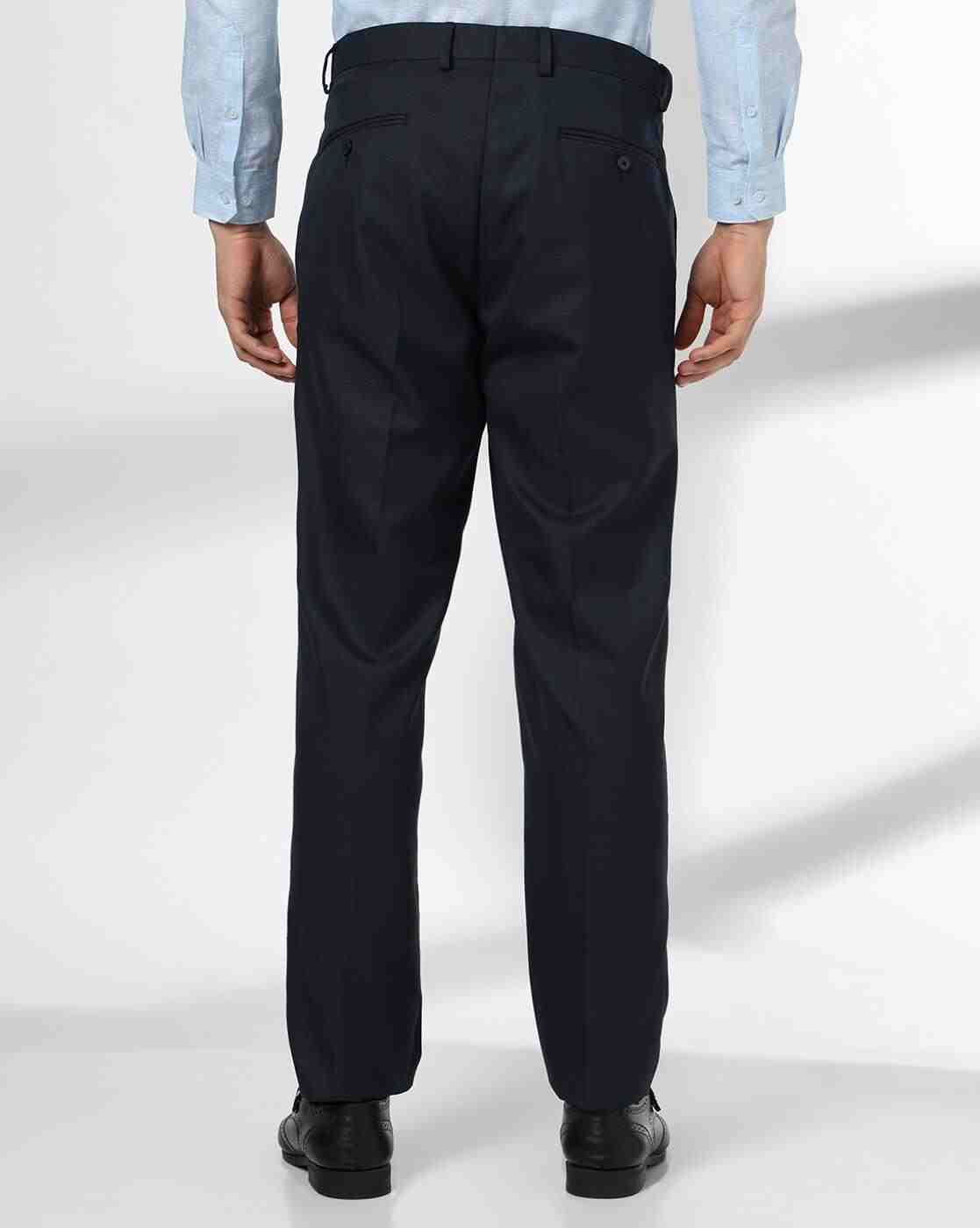 NETPLAY | Men Mid-Rise Slim Fit Trousers|2