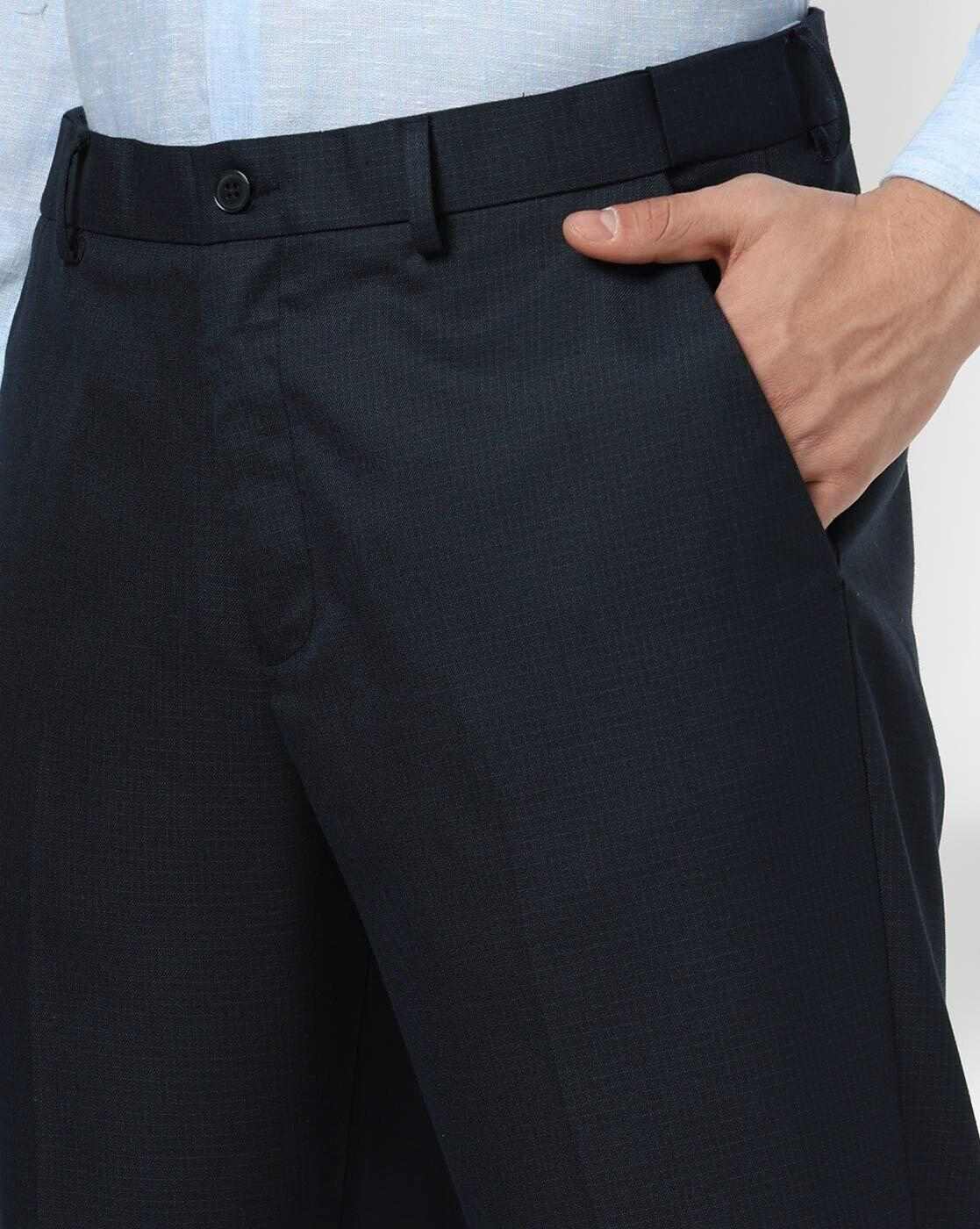 NETPLAY | Men Mid-Rise Slim Fit Trousers|3