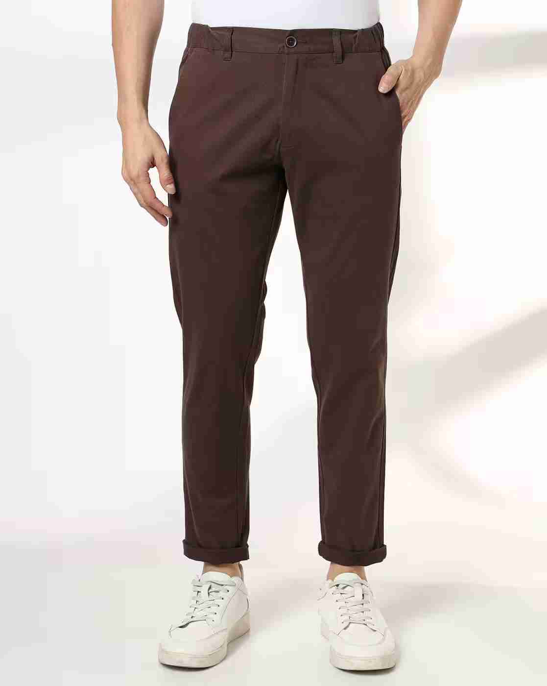 NETPLAY | Men Slim Fit Flat-Front Chinos|3