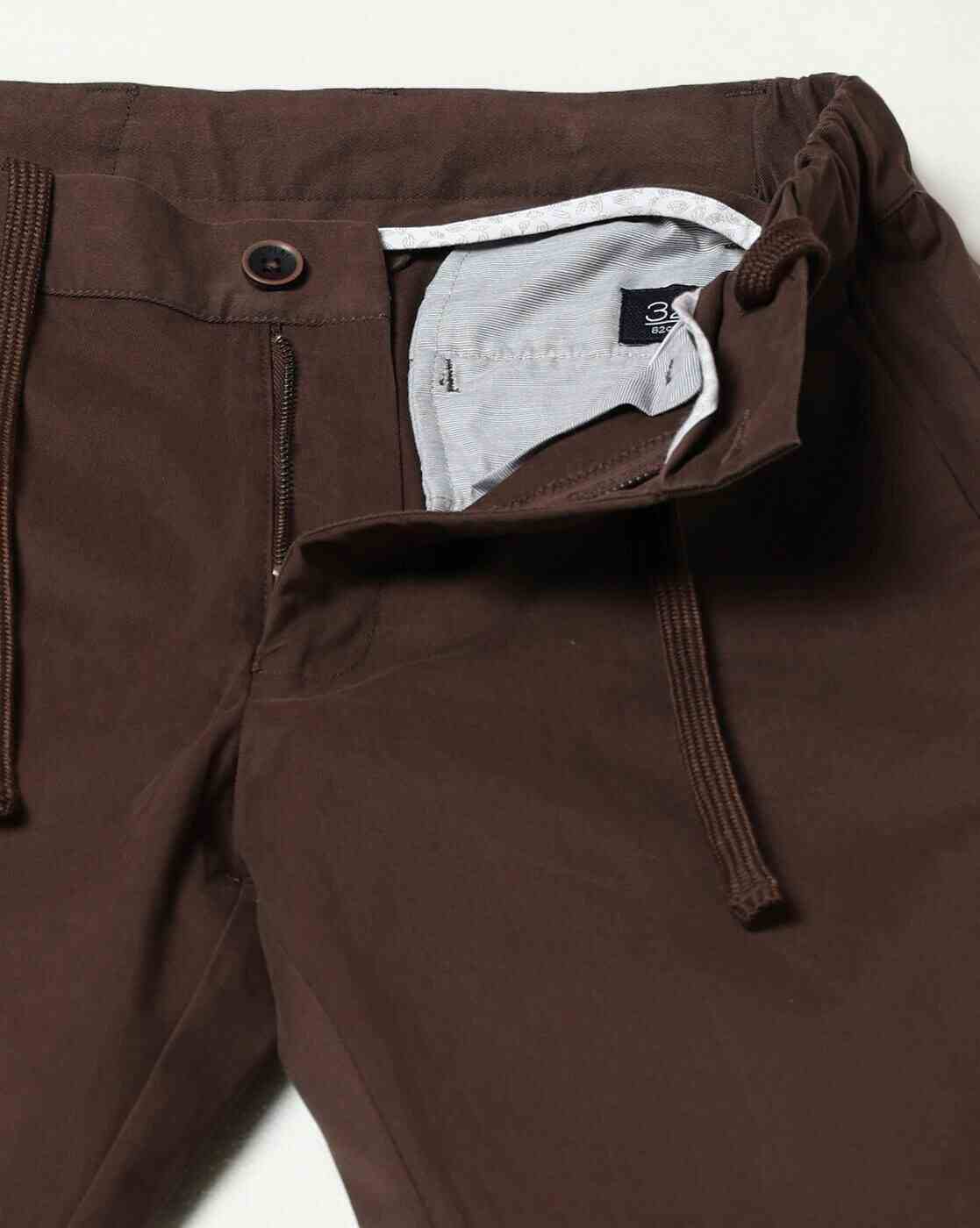 NETPLAY | Men Slim Fit Flat-Front Chinos|5