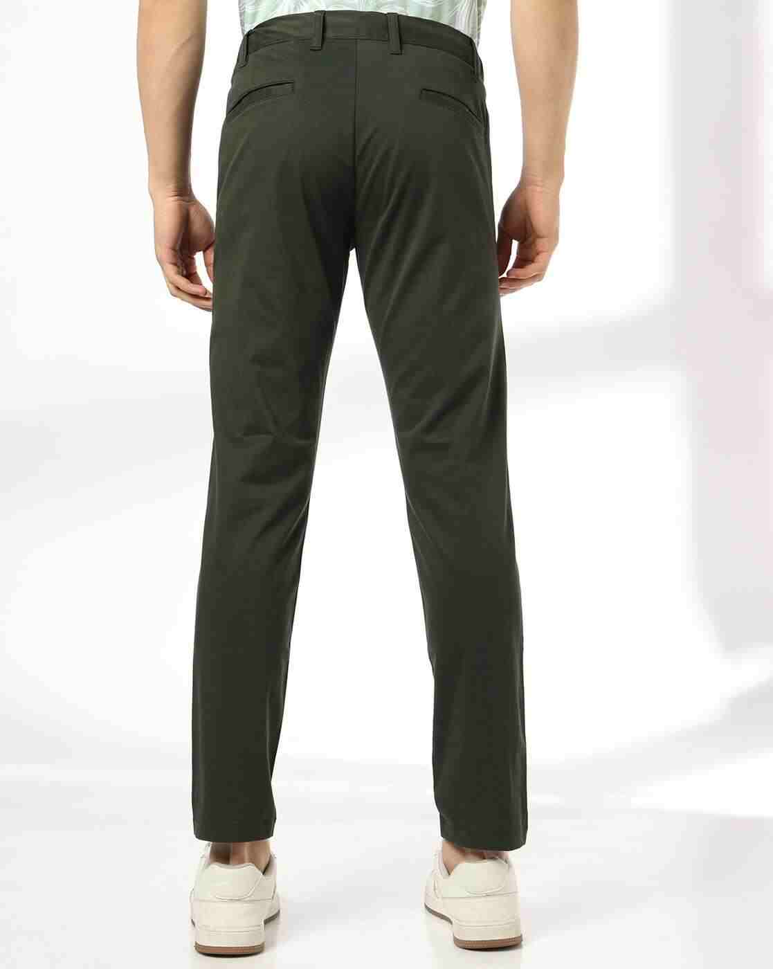 NETPLAY | Men Slim Fit Flat-Front Trousers|2