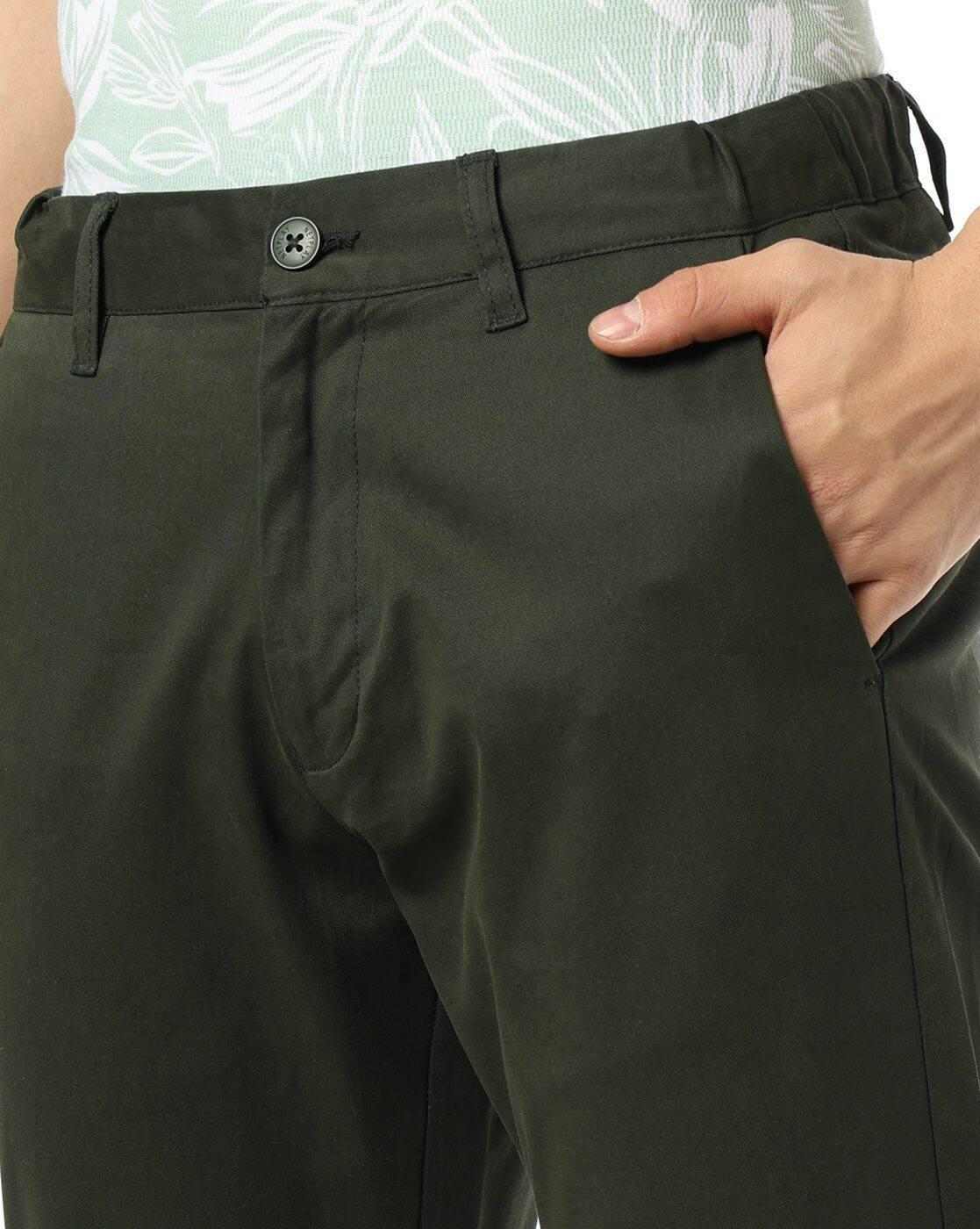 NETPLAY | Men Slim Fit Flat-Front Trousers|3