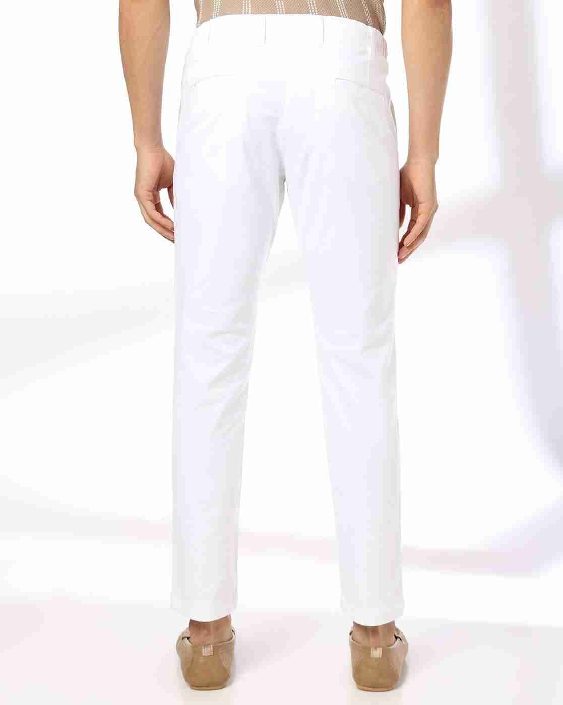 NETPLAY | Men Slim Fit Flat-Front Trousers|2