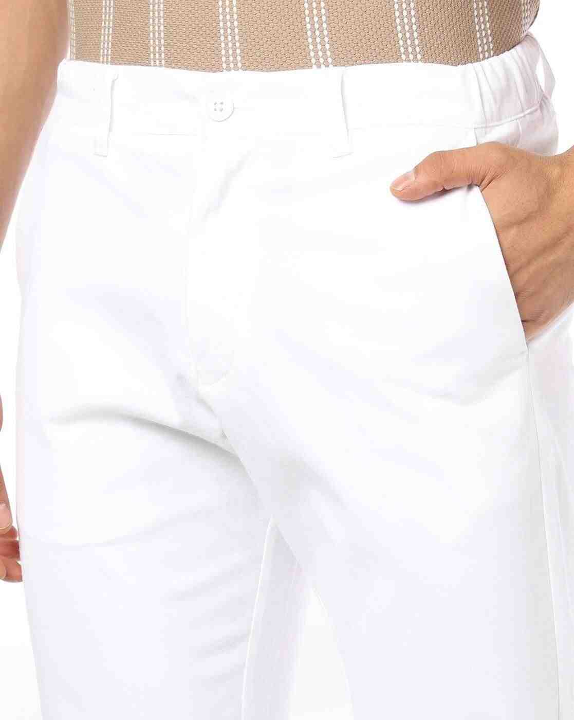 NETPLAY | Men Slim Fit Flat-Front Trousers|3