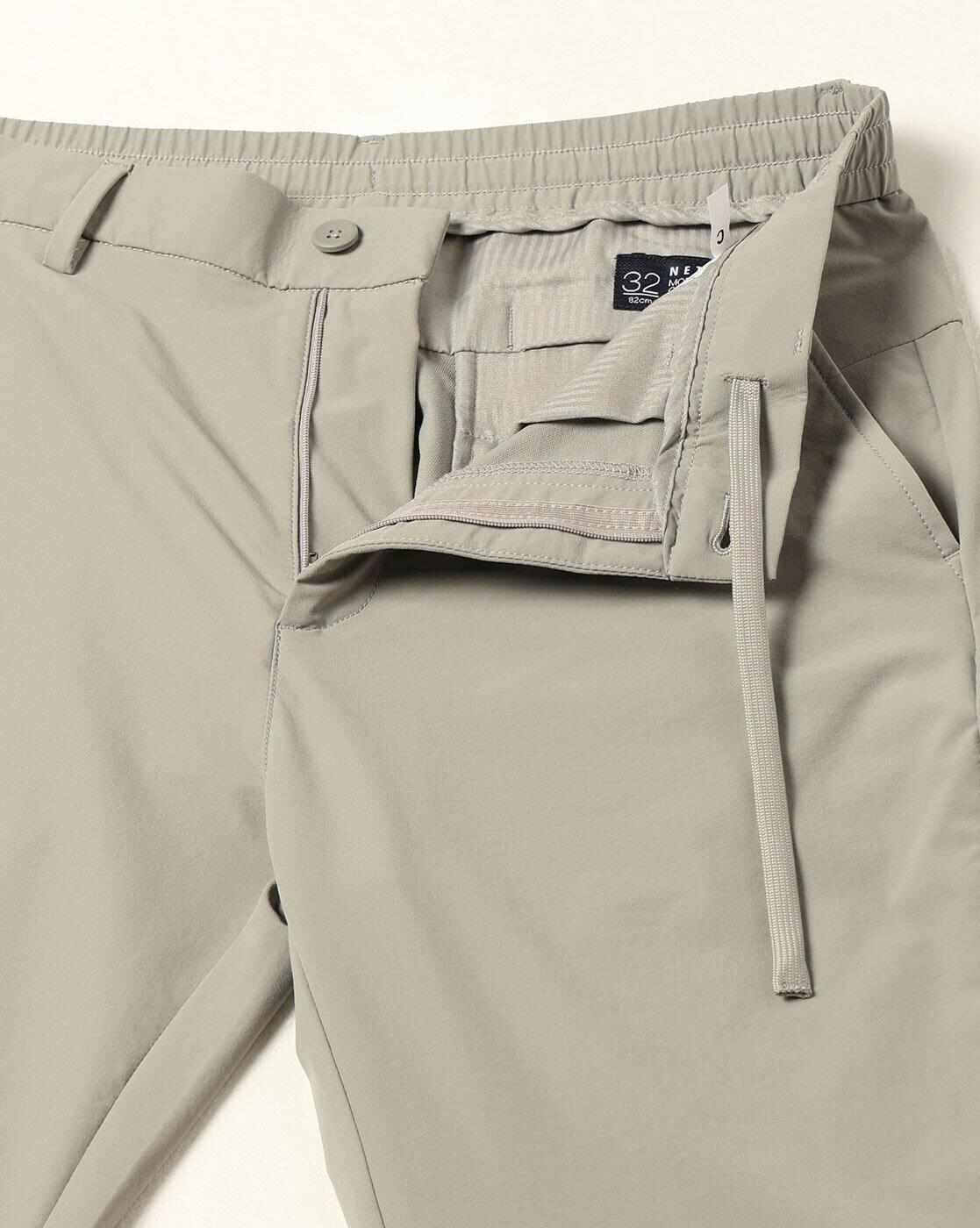 NETPLAY | Men Slim Fit Flat-Front Trousers|4