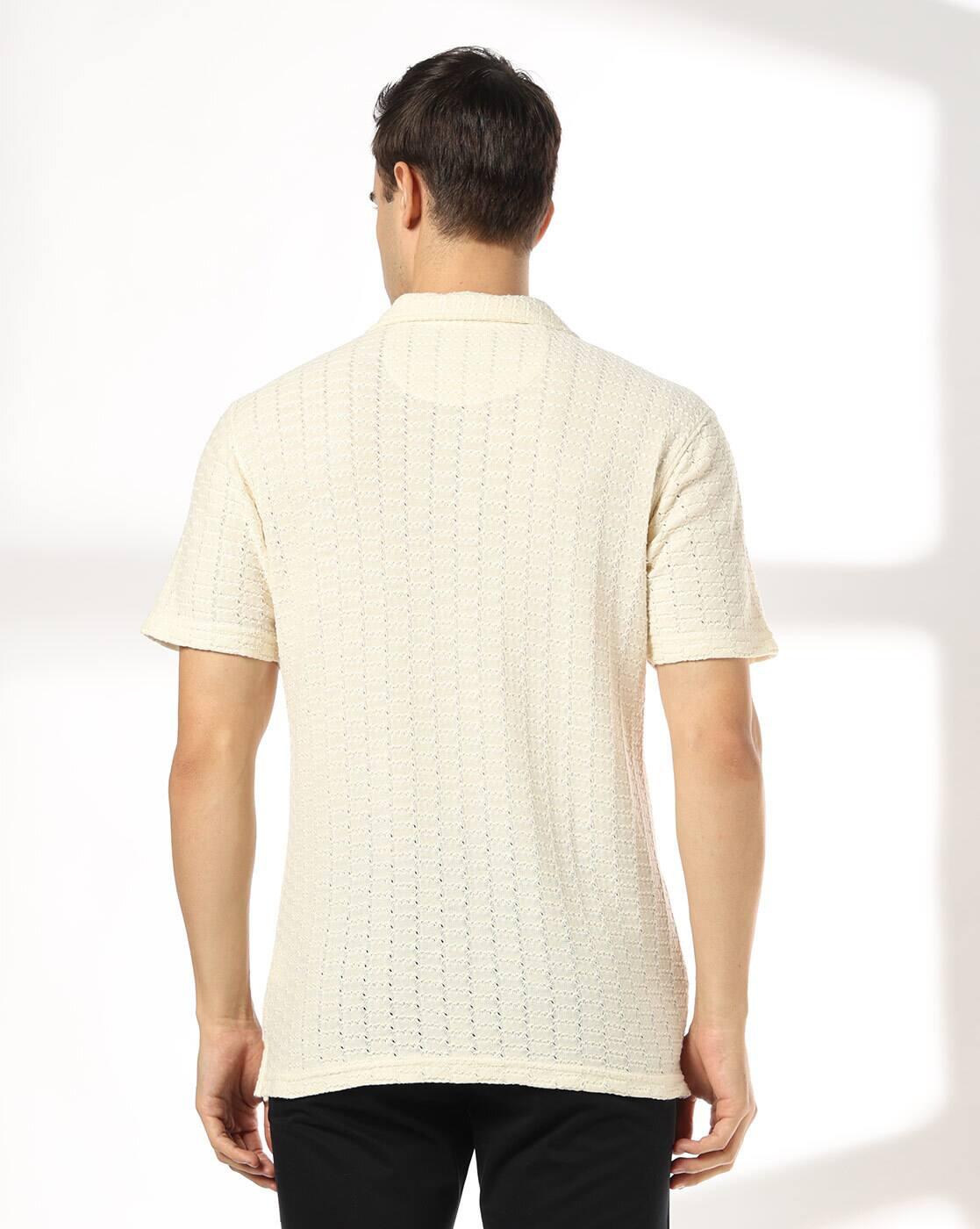 NETPLAY | Men Regular Fit Half  Sleeve Shirt|2