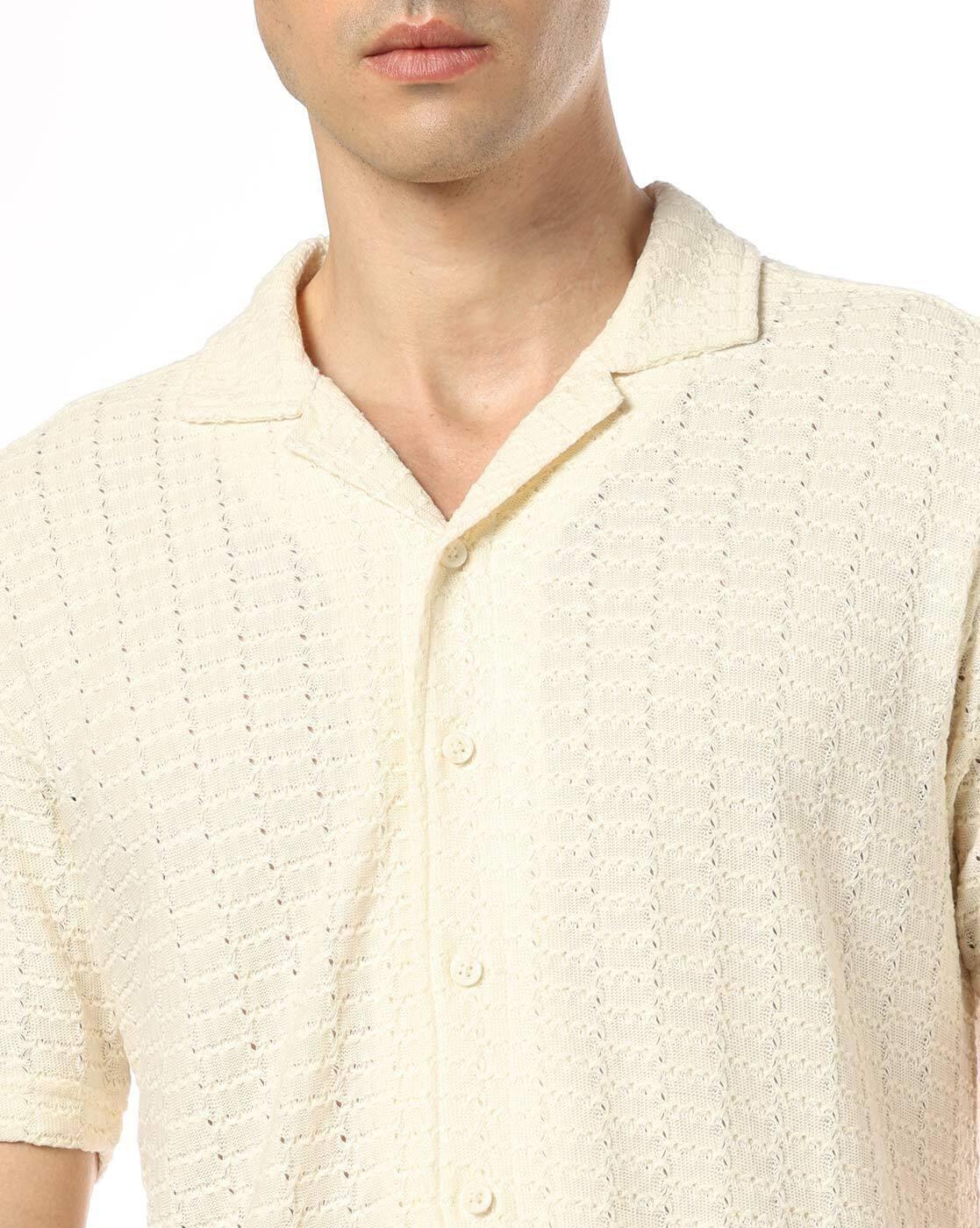 NETPLAY | Men Regular Fit Half  Sleeve Shirt|4