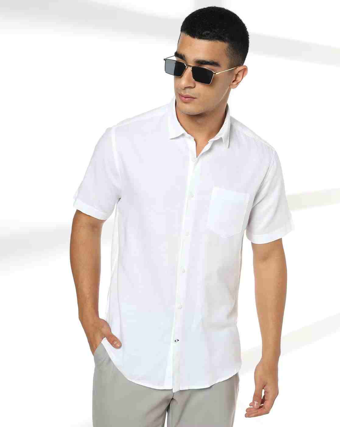 NETPLAY | Men Slim Fit Shirt with Patch Pocket|0