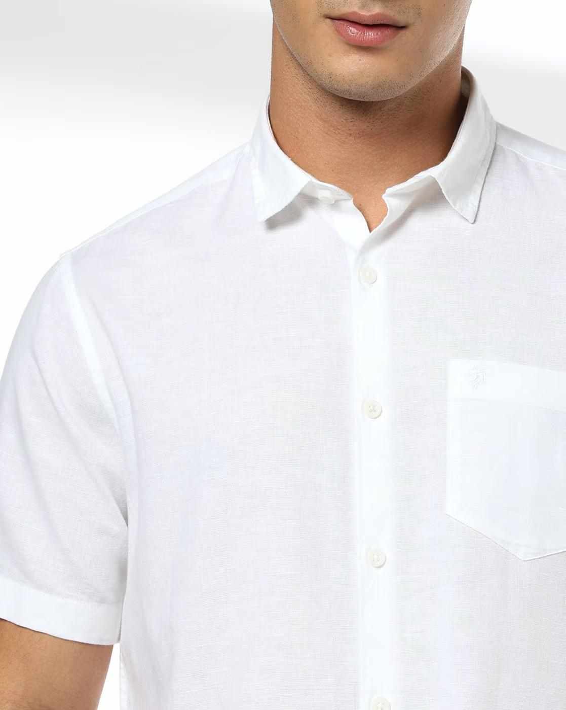 NETPLAY | Men Slim Fit Shirt with Patch Pocket|4