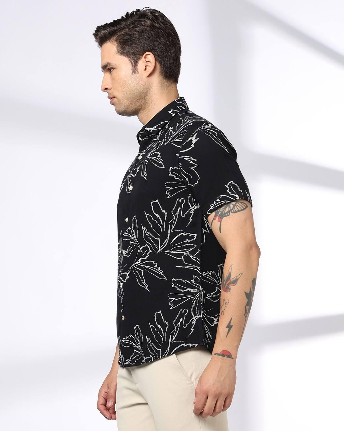 NETPLAY | Men Printed Slim Fit Classic Shirt|1