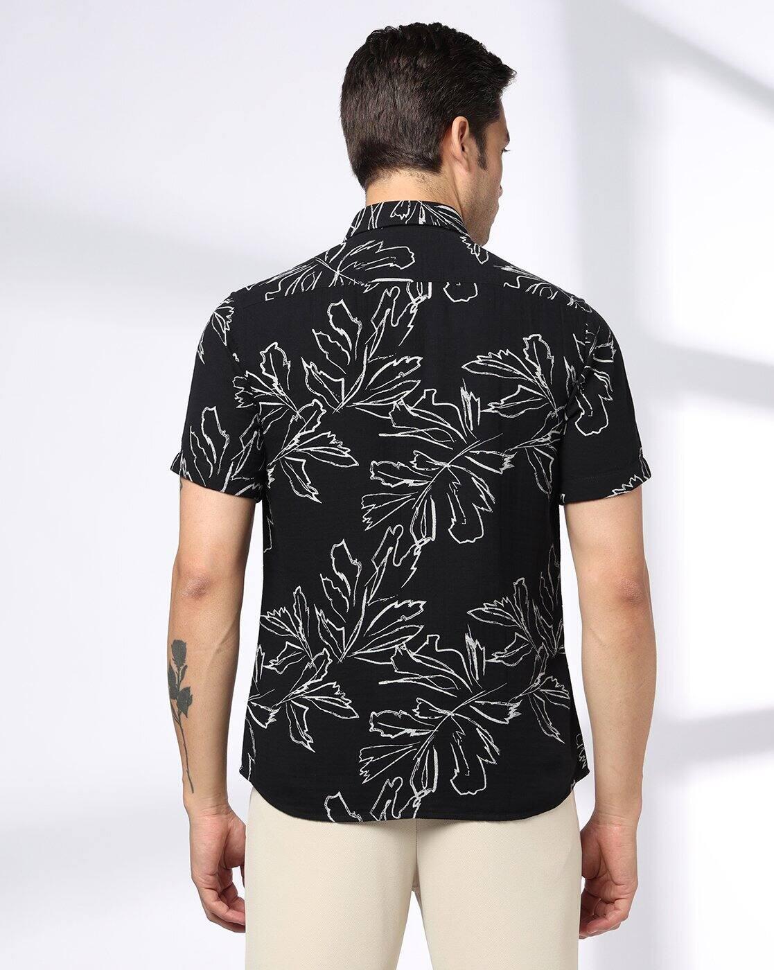 NETPLAY | Men Printed Slim Fit Classic Shirt|2