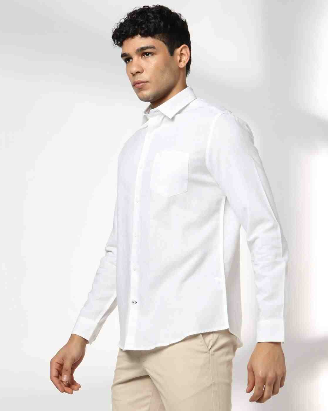 NETPLAY | Men Slim Fit Classic Shirt|1