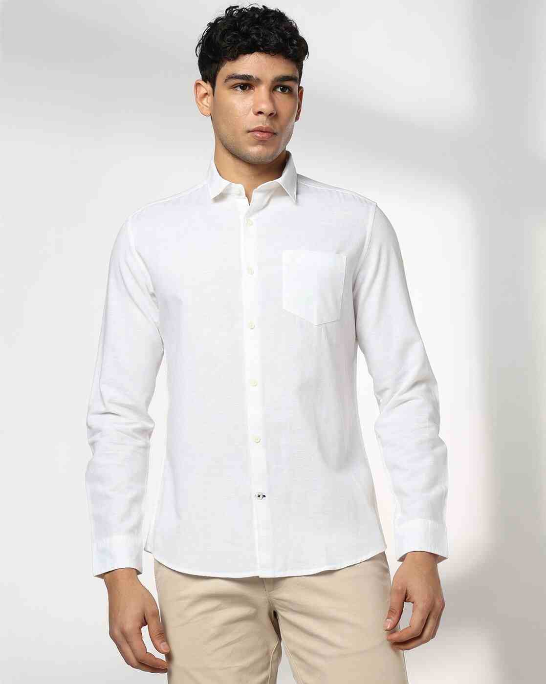 NETPLAY | Men Slim Fit Classic Shirt|3