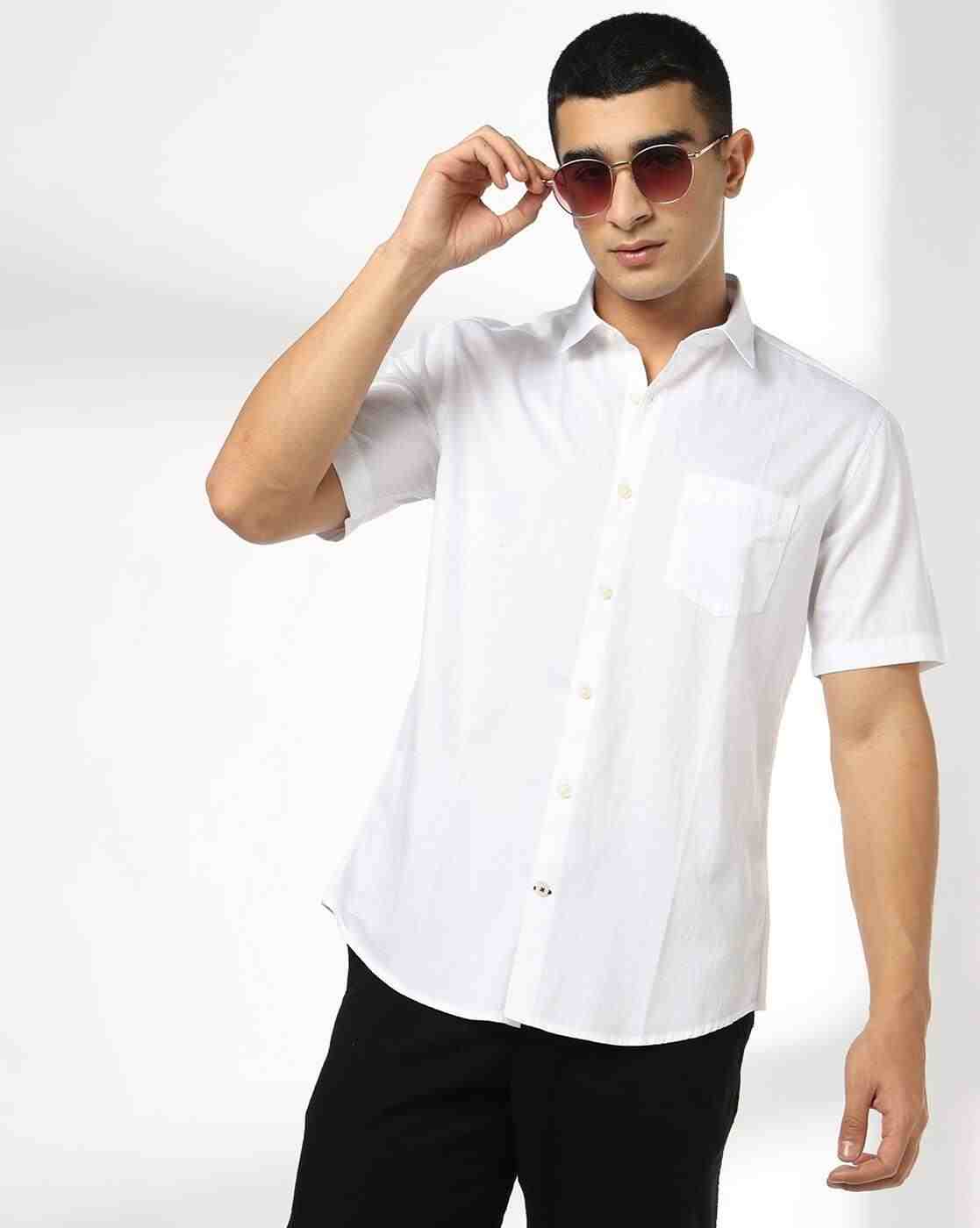 Men Slim Fit Cotton Shirt