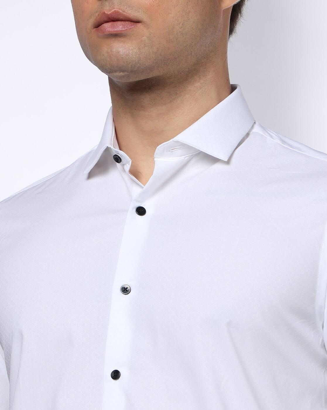 NETPLAY | Men Slim Fit Cotton Shirt|4