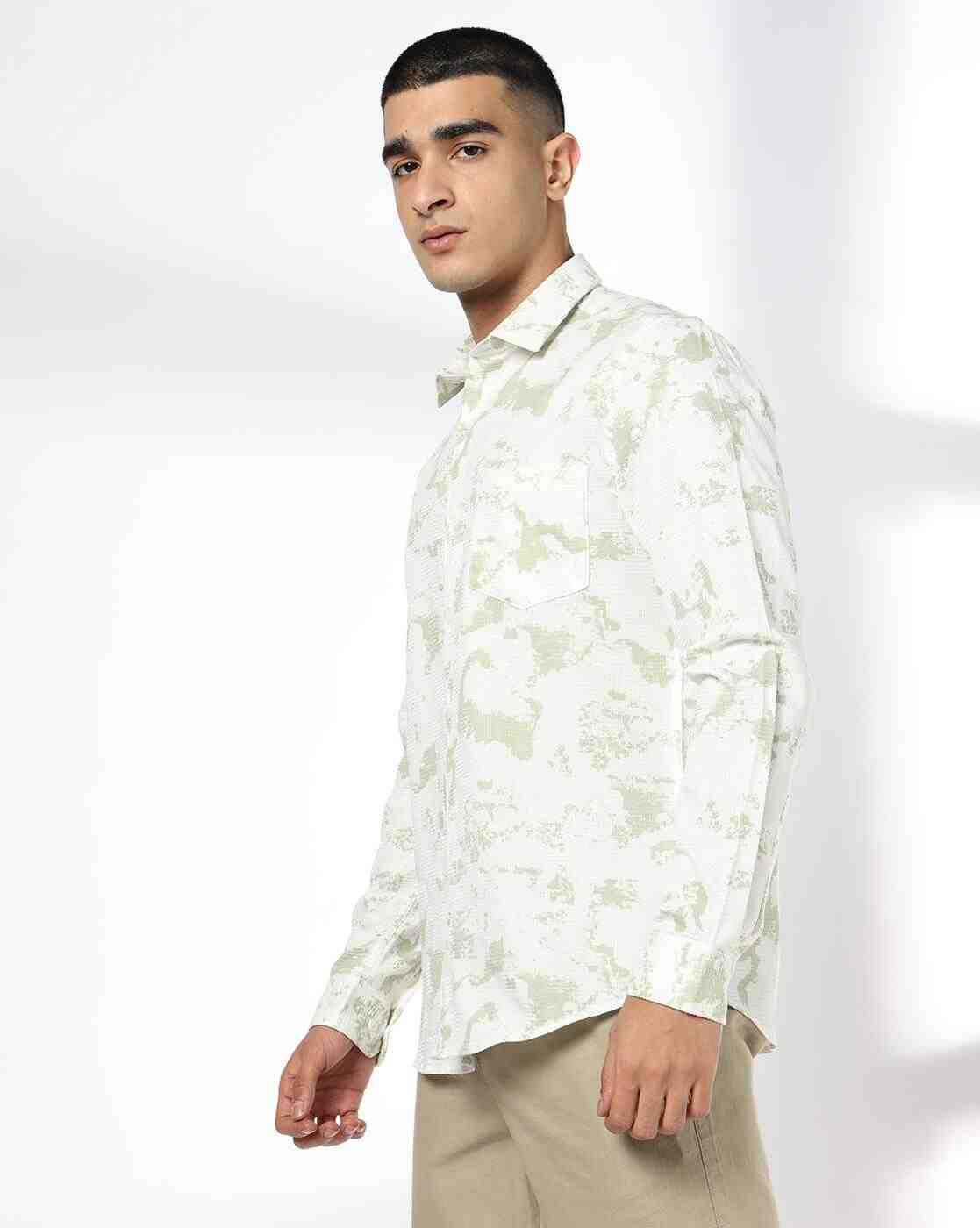 NETPLAY | Men Printed Slim Fit Shirt|1
