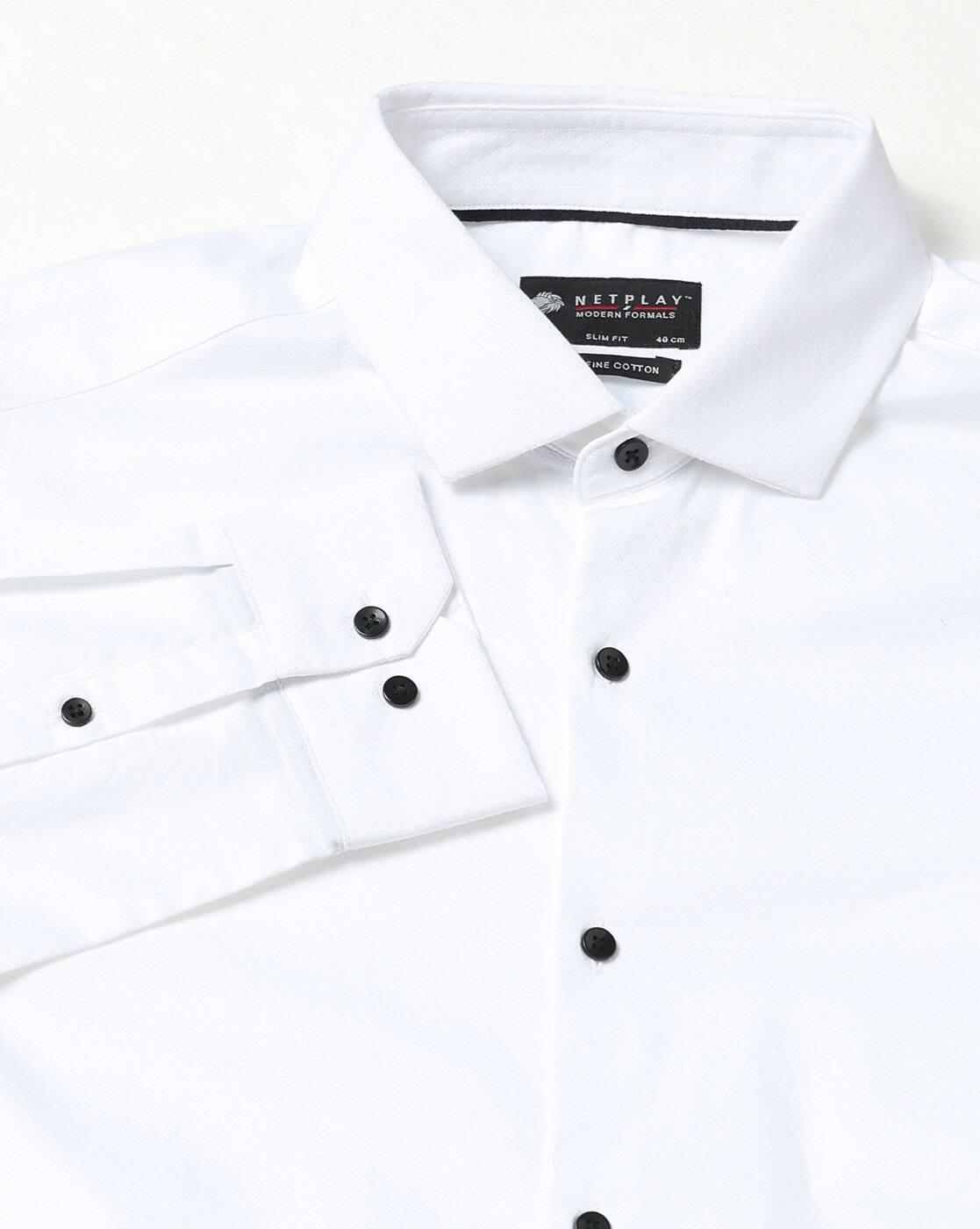 NETPLAY | Men Patterned Slim Fit Shirt|5