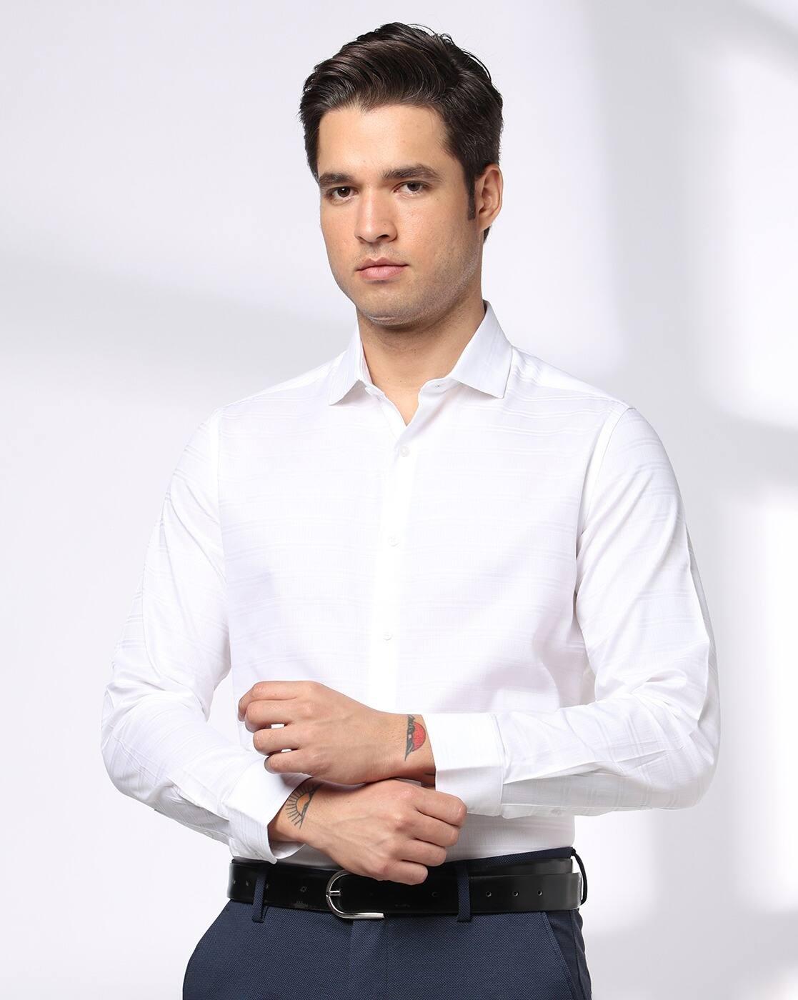 NETPLAY | Men Slim Fit Cotton Shirt|0