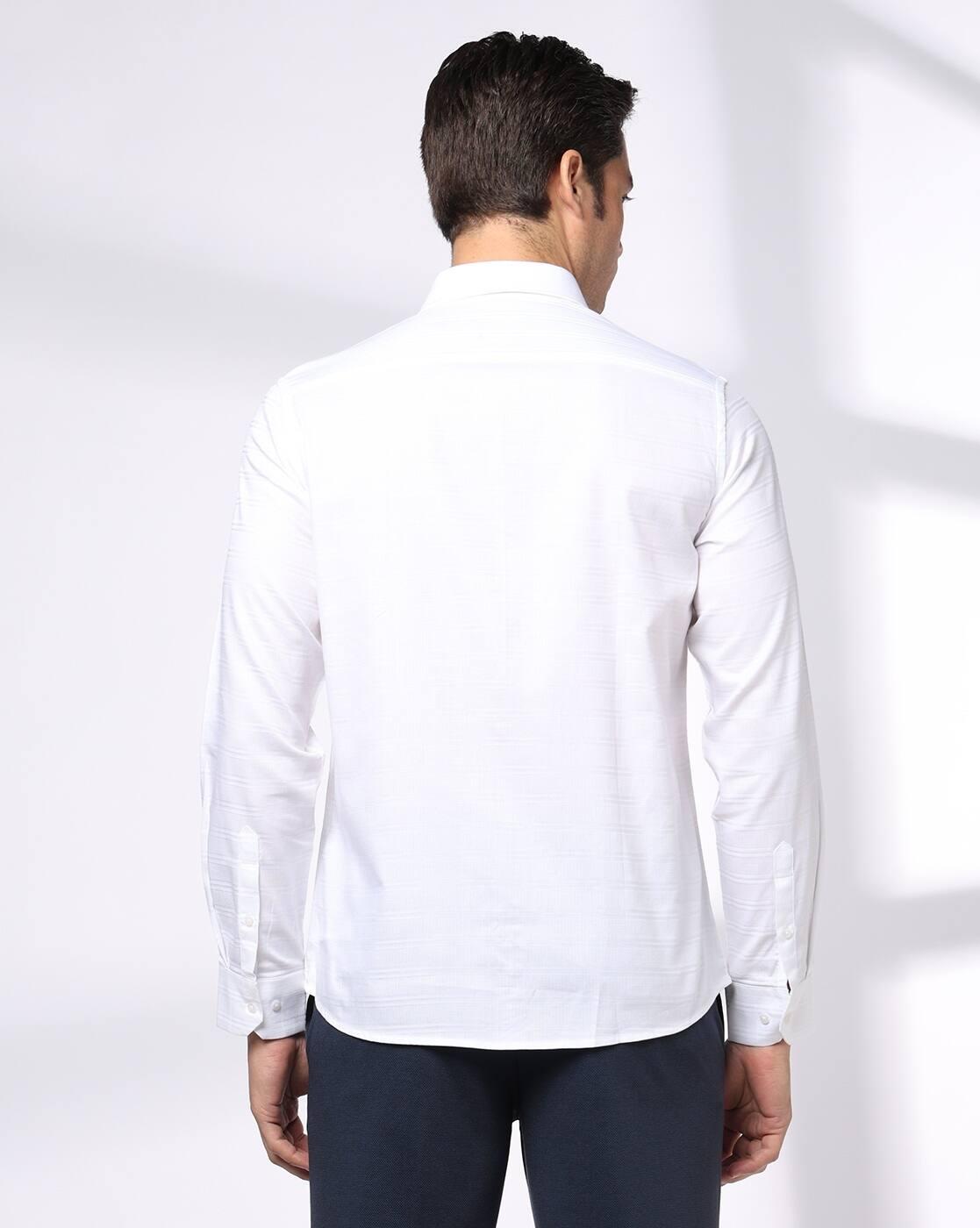 NETPLAY | Men Slim Fit Cotton Shirt|2