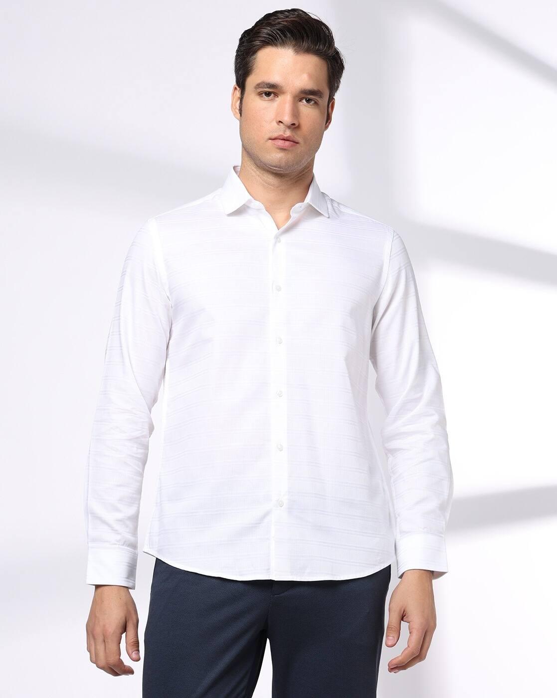 NETPLAY | Men Slim Fit Cotton Shirt|3