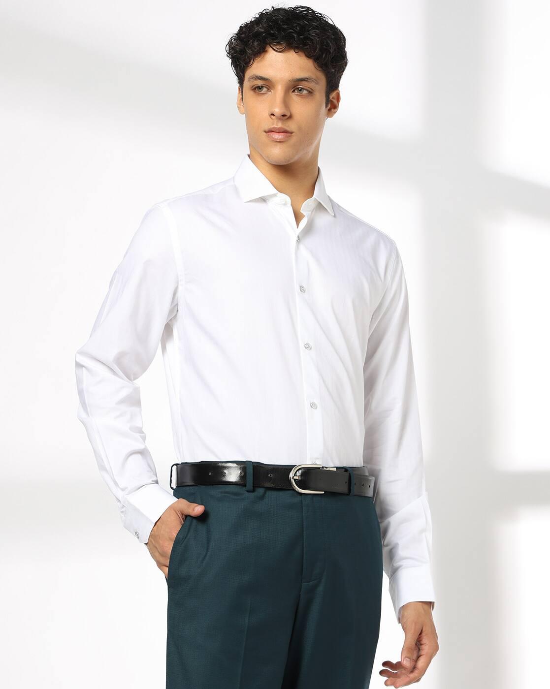 NETPLAY | Men Slim Fit Cotton Shirt|0