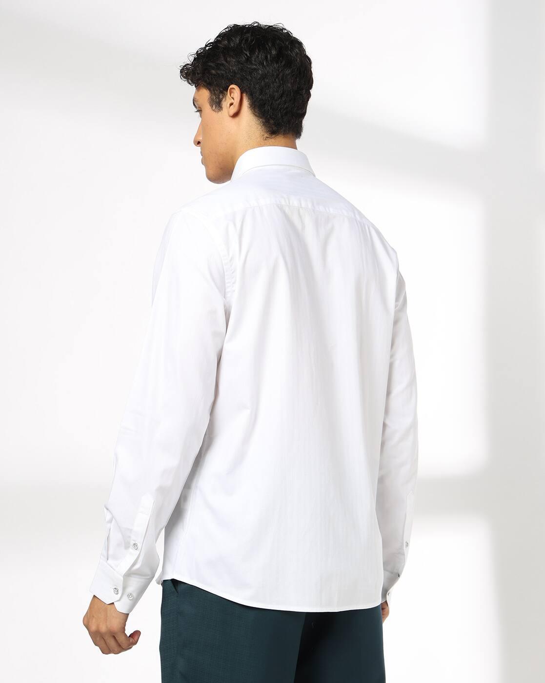 NETPLAY | Men Slim Fit Cotton Shirt|2