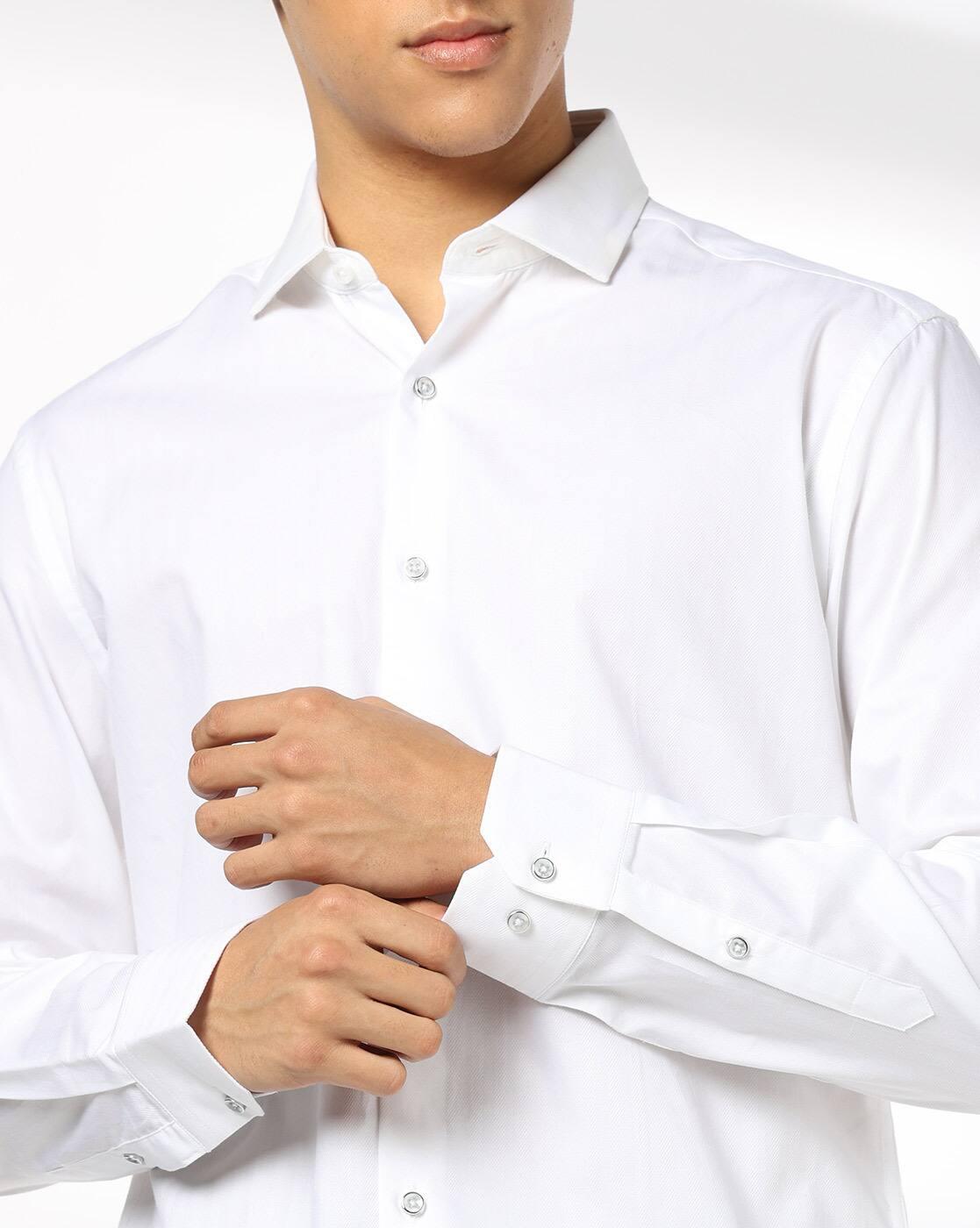 NETPLAY | Men Slim Fit Cotton Shirt|3