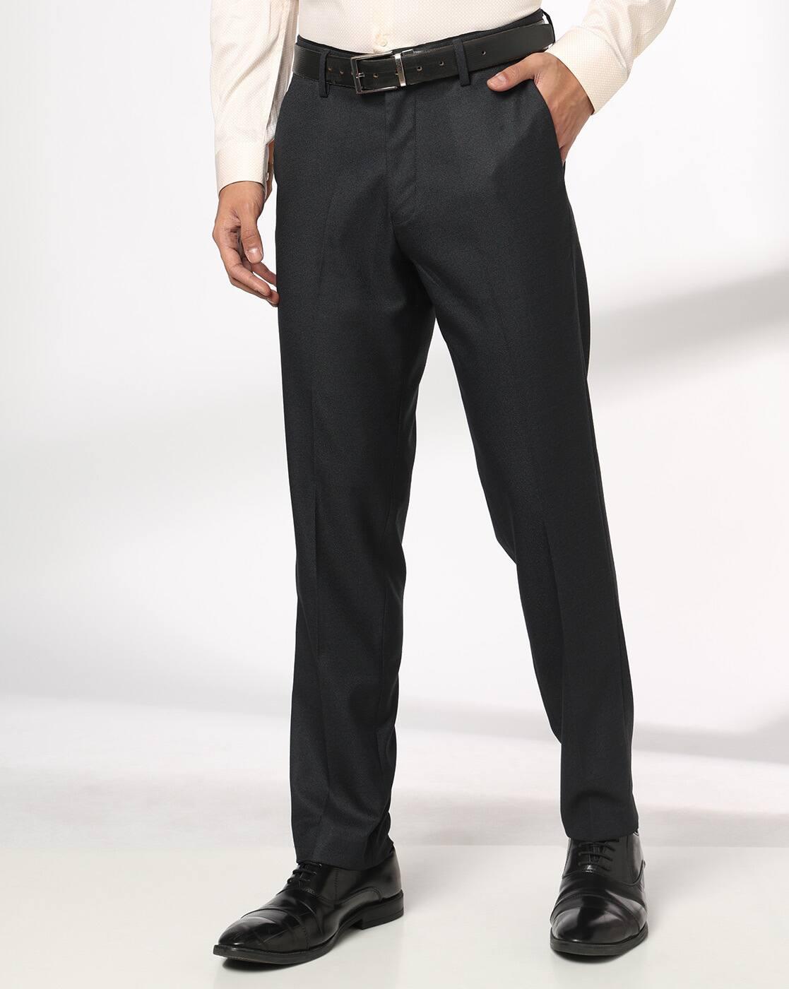 NETPLAY | Men Mid-Rise Slim Fit Trousers|0