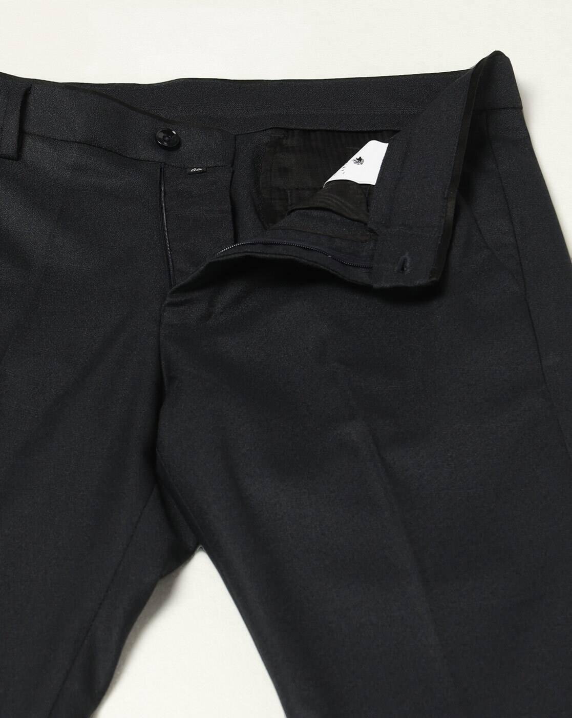 NETPLAY | Men Mid-Rise Slim Fit Trousers|4